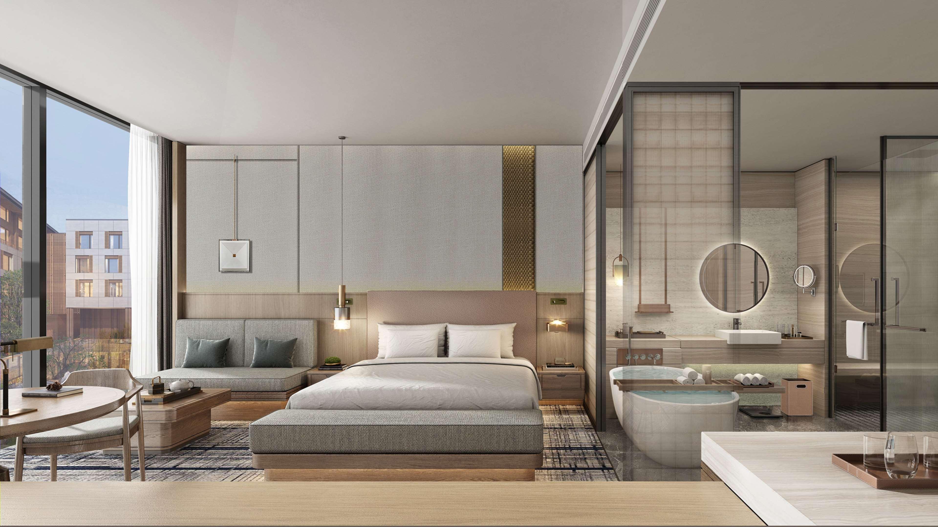 Отель Doubletree By Hilton Beijing Badaling Yanqing Экстерьер фото